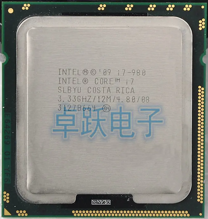 Процессор intel i7 980 I7 процессор 3 33 ГГц 32 нм шесть ядер 130 Вт|cpu processor|i7 980intel |