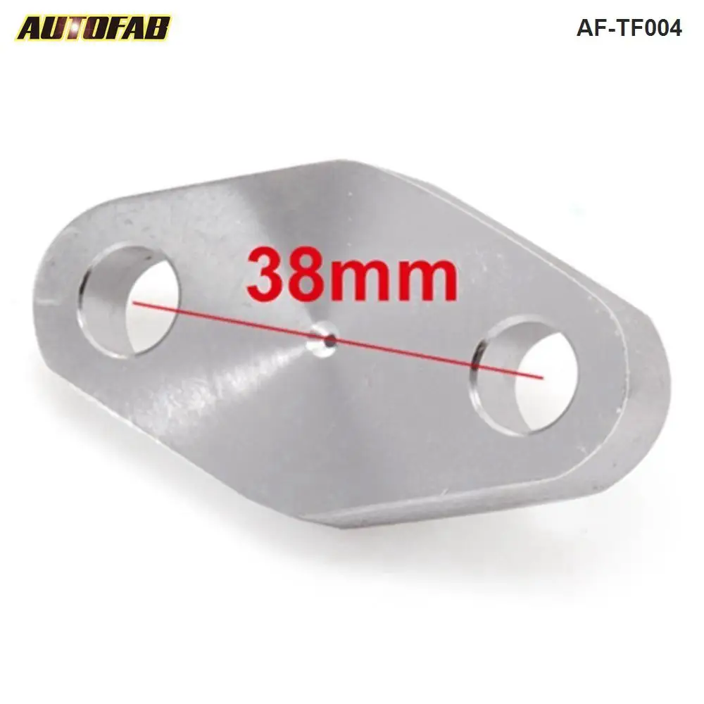 Turbo подачи масла клапан фланец w/прокладка адаптер 4AN фитинг T3 T4 T35 T04 AF TF004|oil feed|turbo