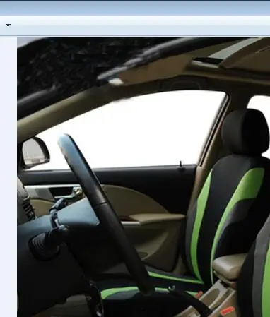 Цельный чехол для передних сидений автомобиля универсальные чехлы из полиэстера