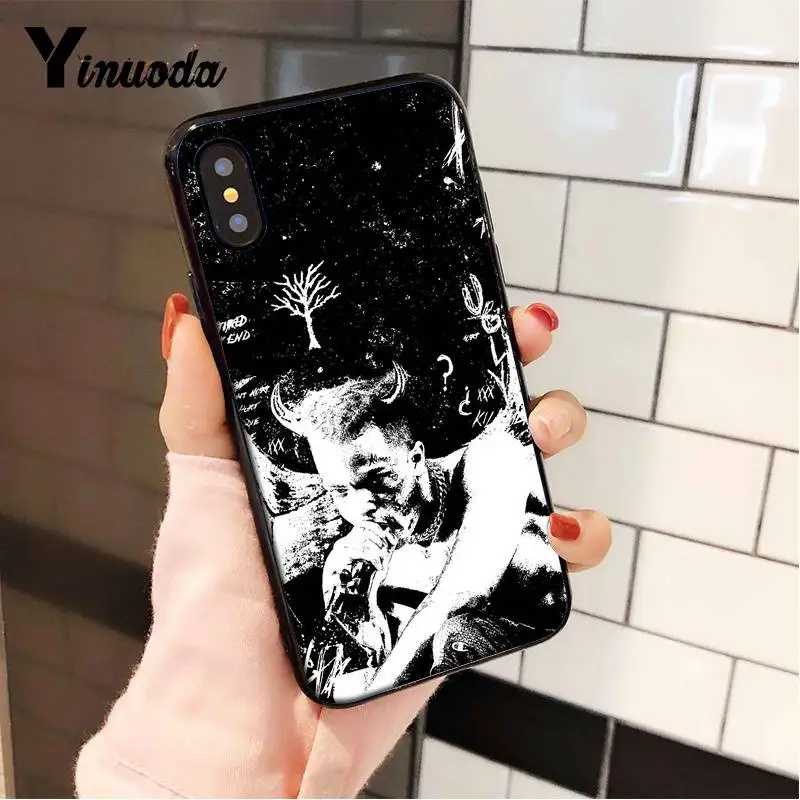 Yinuoda xxxtentacion популярный мальчик крутой узор чехол для телефона для iPhone 8 7 6 6S 6Plus 5 5S SE XR X XS MAX 11 11pro 11promax