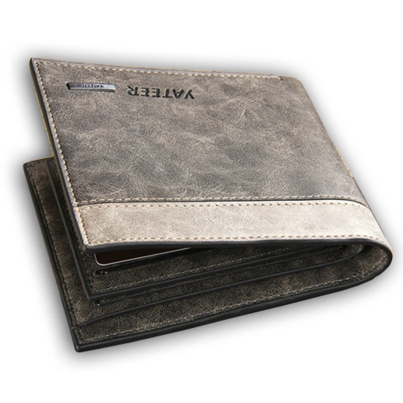 Горячая Распродажа мужской кожаный бумажник с владельцы кредитных карт