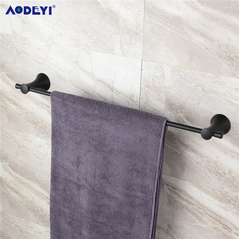 AODEYI аксессуары для ванной комнаты матовый черный настенный держатель бумаги
