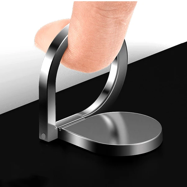 DULCII Ring Stand Spinner Phone Holder Raindrop Finger Grip 180 360 Degree Rotation Desktop Mounts Mobile Kickstand | Мобильные