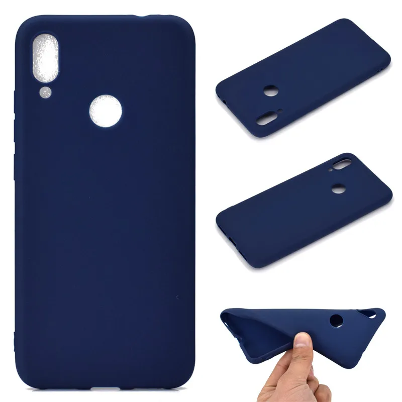 Silicone Cases on sFor Xiaomi Redmi Note 7 Pro case Cover For Coque Note7 Soft TPU Phone Case Bag shell duos |