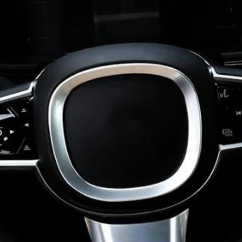 Рамка рулевого колеса декоративная накладка для Volvo S90-18/Хром ABS аксессуары для салона автомобиля xc60/- xc90