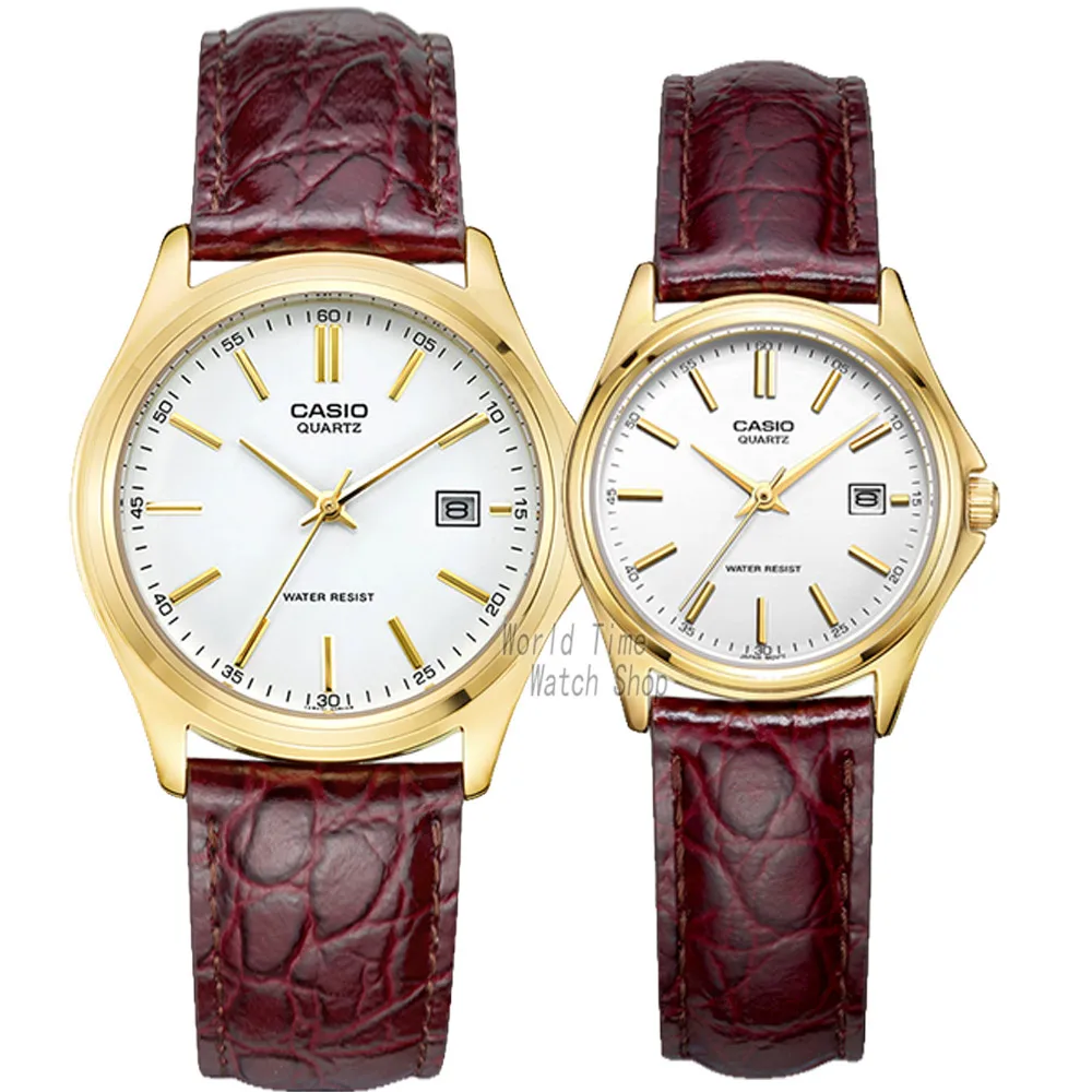 Мужские часы Casio Мужские часы Set Top Brand Роскошные женские часы Кварцевые наручные часы Спортивные мужские часы Водонепроницаемые женские часы Luminous Pair Design Model relogio feminino masculino reloj hombre - Цвет: 1183Q7A-1183Q7A
