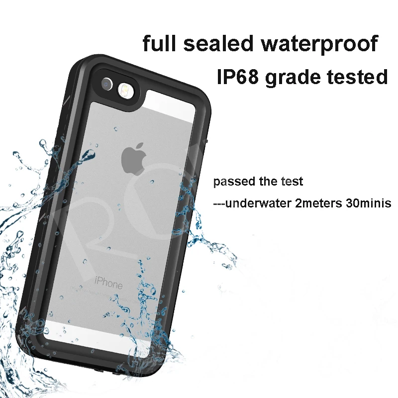 Водонепроницаемый чехол для iPhone 5S, se противоударный защитный чехол для дайвинга для iPhone 5S, se чехол