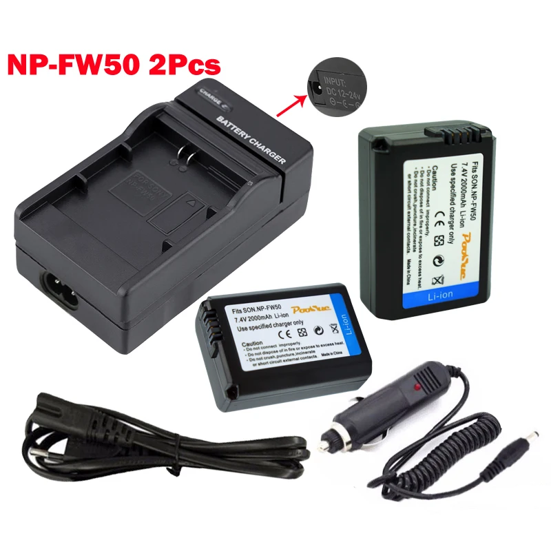 Для Sony NP FW50 зарядное устройство np fw50 муляж аккумулятора для sony npfw50|charger for np-fw50|np