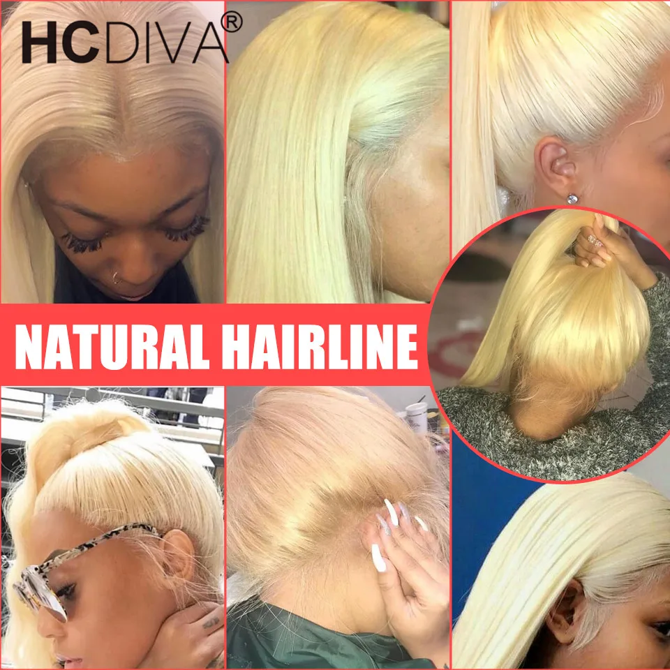 613 парик прямой фронта шнурка предварительно сорвал с волосами младенца