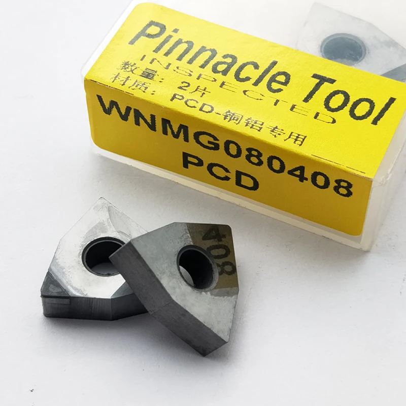 Вставка для токарного станка с ЧПУ WNMG080408 PCD 2 шт.