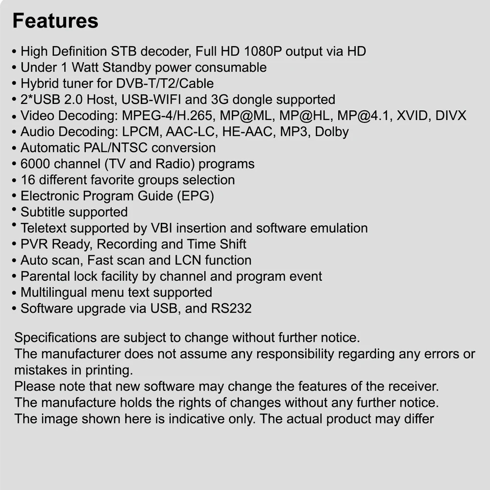 GTMEDIA TT PRO DVB-T2/T террестрия приемник HD цифровой ТВ-тюнер рецептор MPEG4 DVB T2 H.264 эфирный ТВ-приемник DVB-C ТВ-приставка