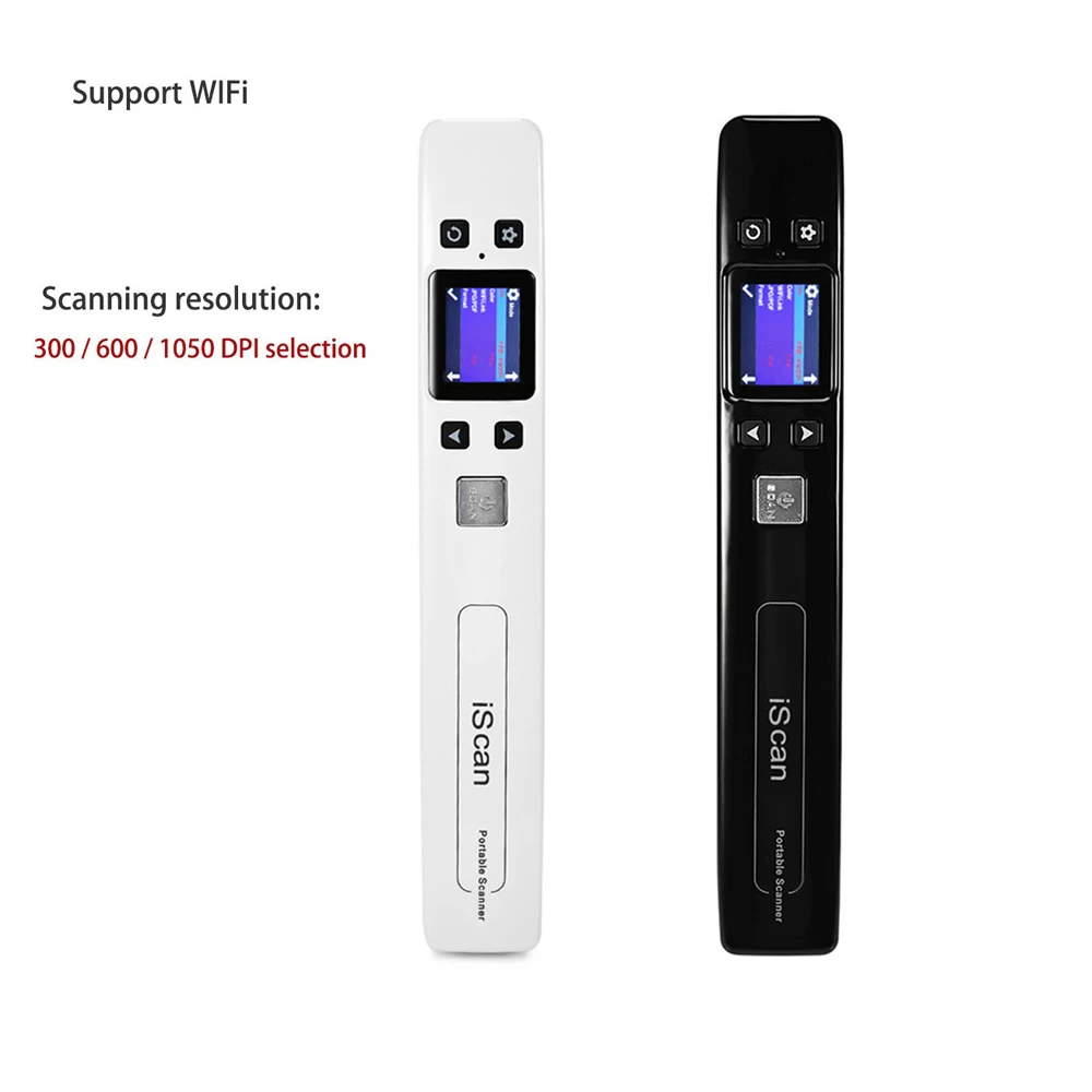 Беспроводной WiFi портативный A4 цифровой сканер ручной 1050 dpi Handyscan Document camera Photo Books