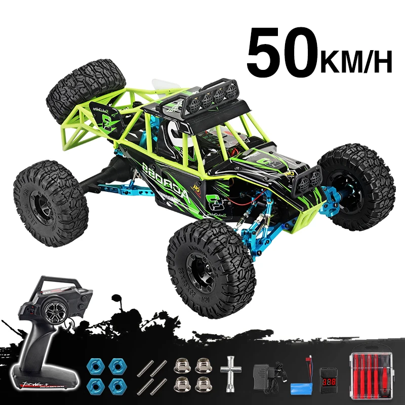 Радиоуправляемая машина WLtoys 12428 4WD 1/12 2 4G 70/50 км/ч высокая скорость Monster Truck