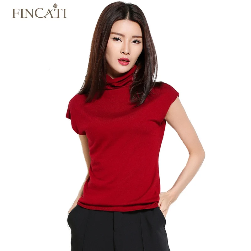 Women's Sweater Spring New Ruffled Collar Cashmere Blending Short Sleeve Knitted Shirt Fashion Casual Knitwear STOCK CLEARING | Женская