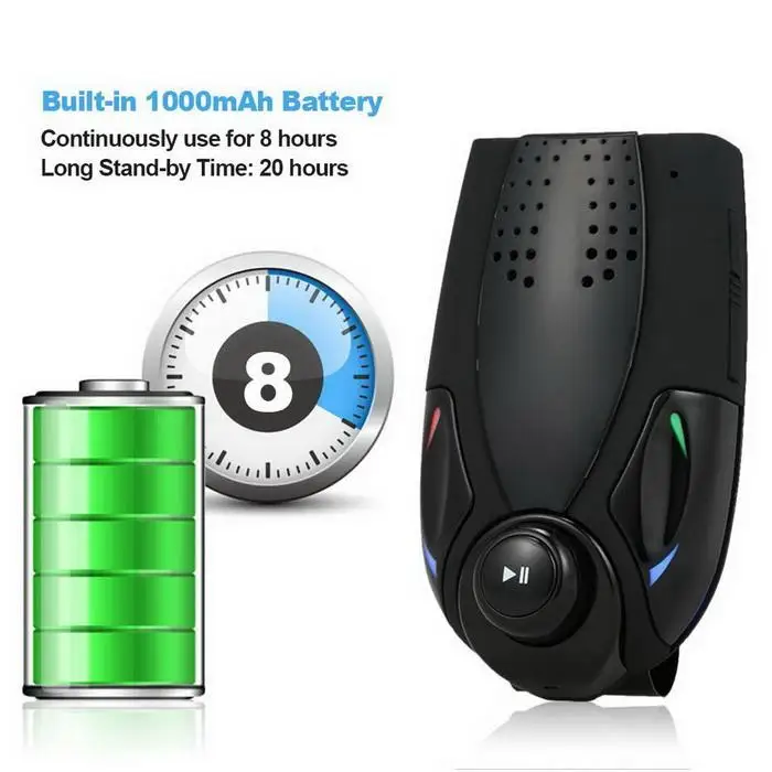 Светодиодный экран Автомобильный Bluetooth громкой связи MP3-плеер TF карта FM DC5V радио 87