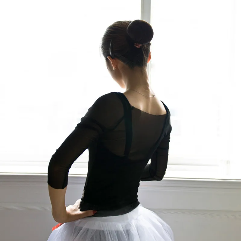 Ballet Leotard Tank Tops for Women Yarn Dancing Clothes Gymnastics 5 Colors Leotards |