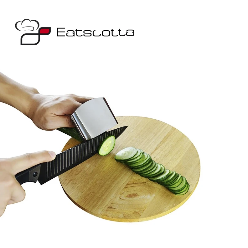 Кухня должна быть! Нержавеющая сталь защита для пальцев Безопасный ломтик