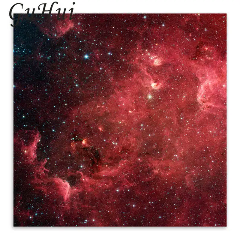 Современная космическая Вселенная Галактика пейзаж звезда Туманность холст