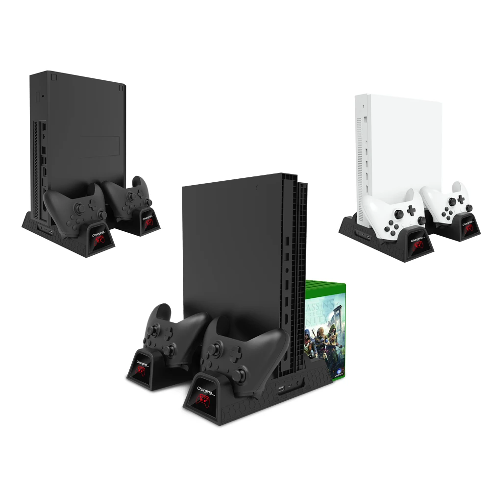Новая многофункциональная Подставка для зарядки Xbox One X консоль с расширенным