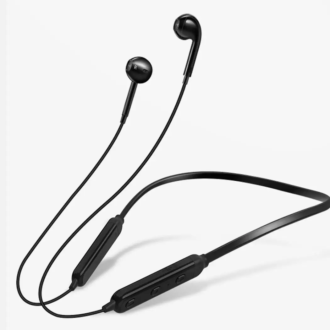 Bluetooth наушники с шейным ободом и микрофоном 5 0 время около 20 часов работы 1