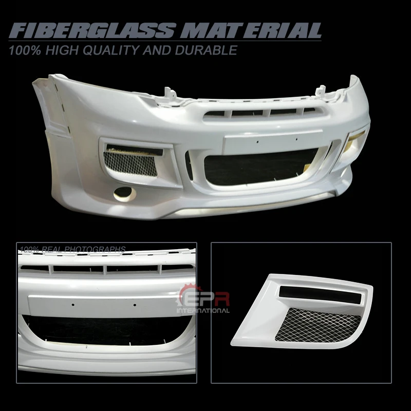 FRP передний бампер для Mini R60 Countryman DAG из стекловолокна (включая круглый туман и DRL)