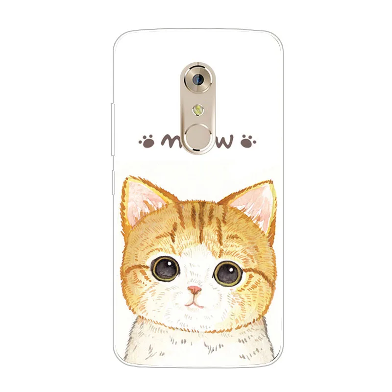 Zte Axon 7 mini Case силиконовый чехол с рисунком панды мягкая задняя крышка из ТПУ для