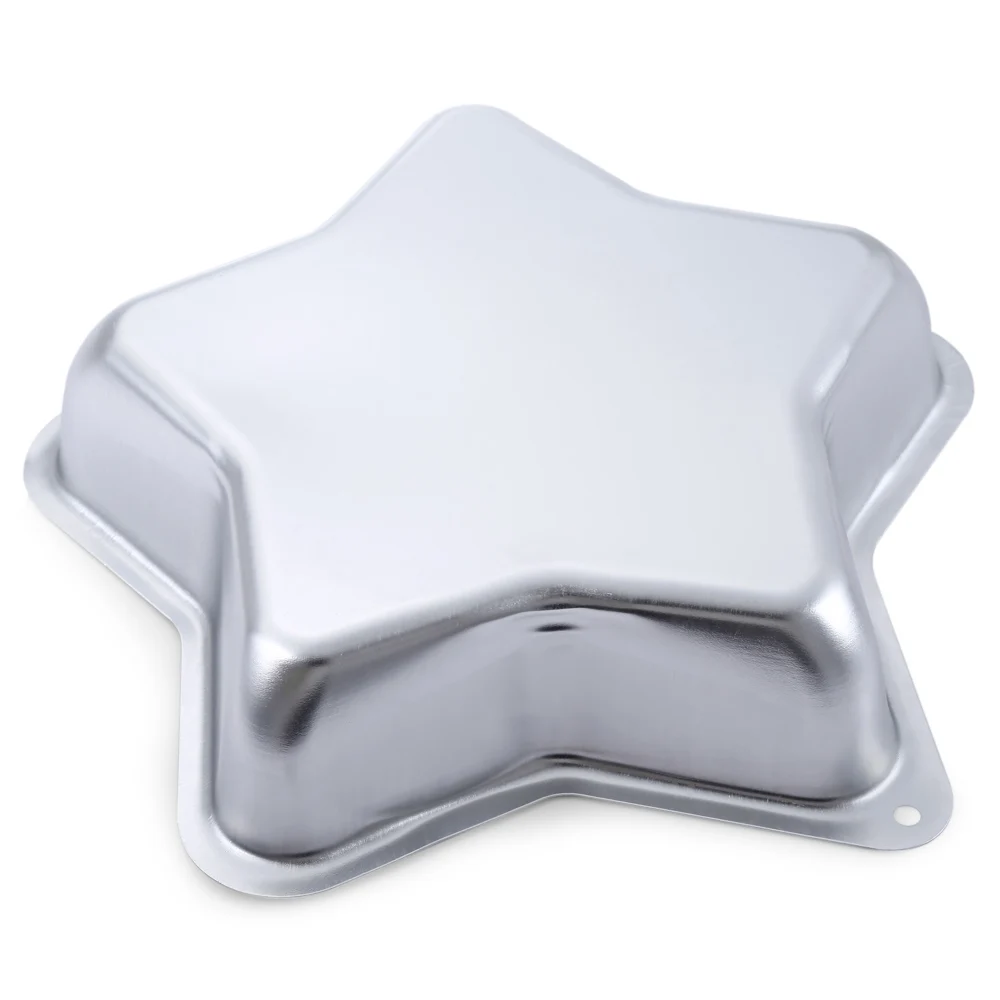 Пятиконечная звезда Форма Торт Печенье Пан Плесень легкий Алюминий сплав