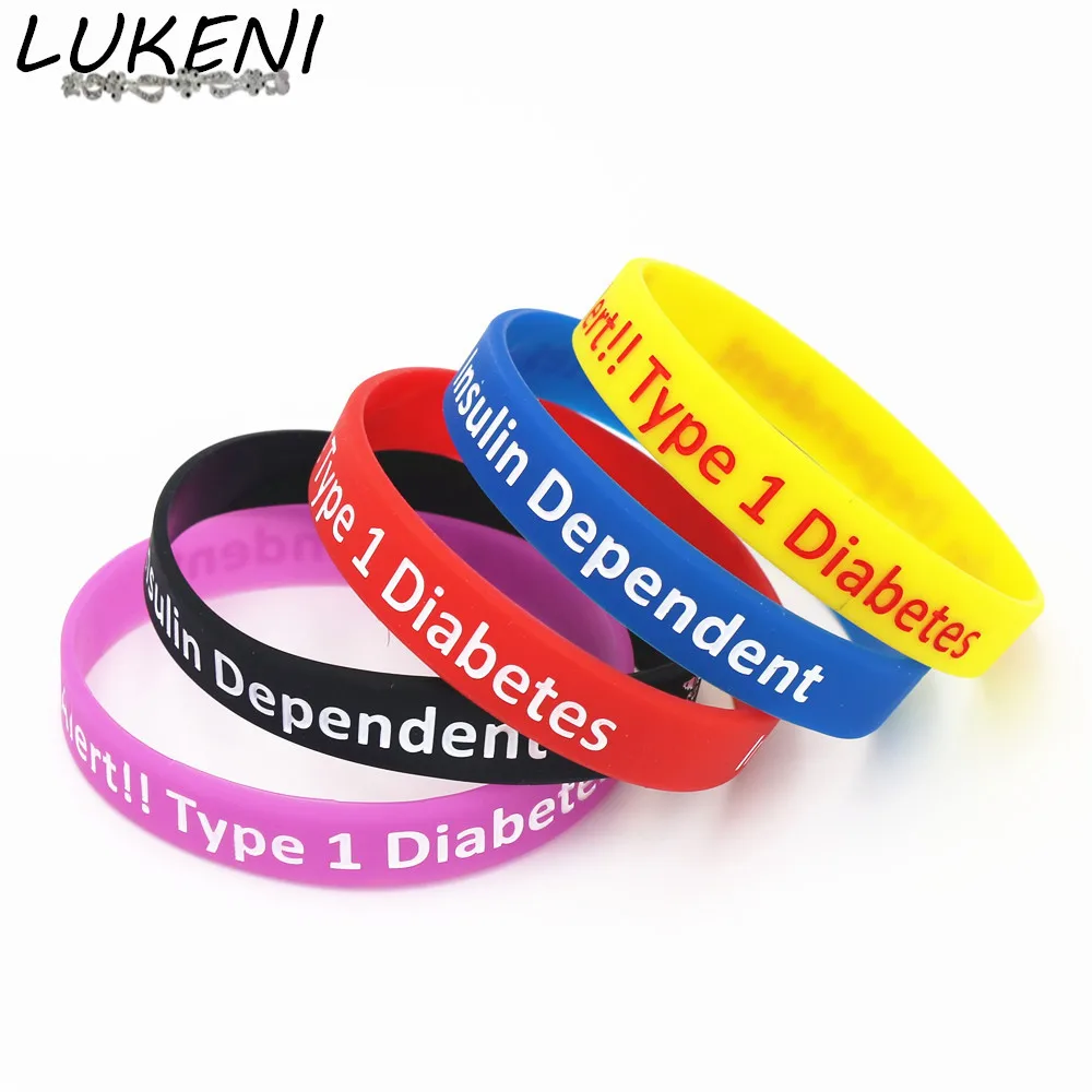 Браслеты LUKENI для диабетиков медицинское оповещение тип 1 диабетический инсулин