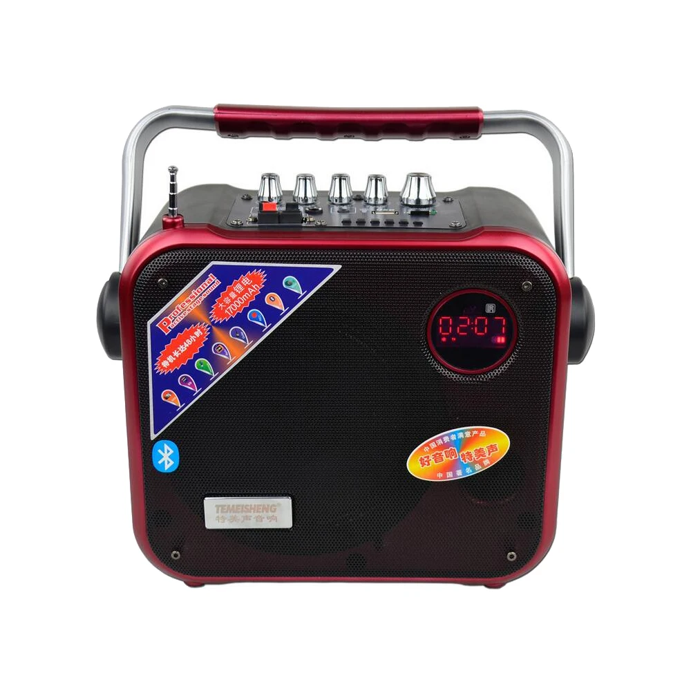 Большая емкость батареи Bluetooth динамик TF карта и USB диск Воспроизведение Mp3