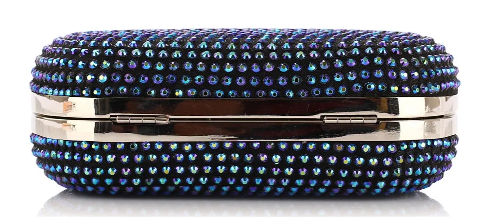 Бисера кристаллы Горный Хрусталь Кольцо Сцепления вечерняя Сумочка|bags handbags|evening