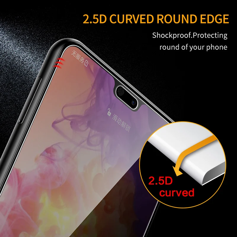 Защитный экран SmartDevil для Huawei Mate 20 Pro 2.5D Edge взрывозащищенное защитное закаленное