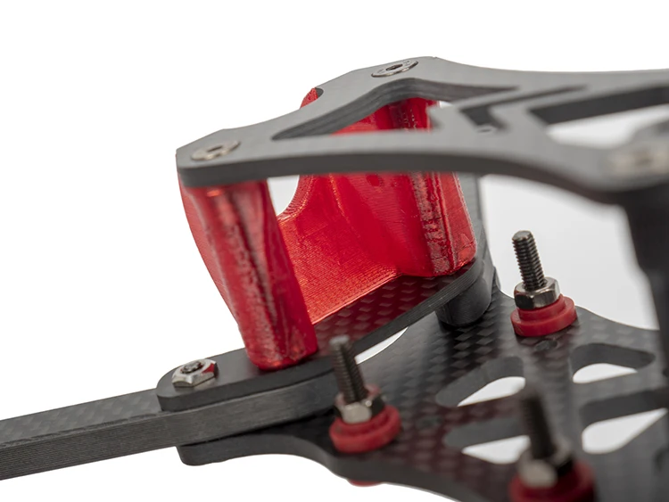 TRANSTEC LASER HD S LITE 224 мм FPV гоночный Дрон Рама 6 мм Arm 7075 алюминиевое гладкое покрытие углеродное волокно 4 в 1 ESC 5 дюймов реквизит