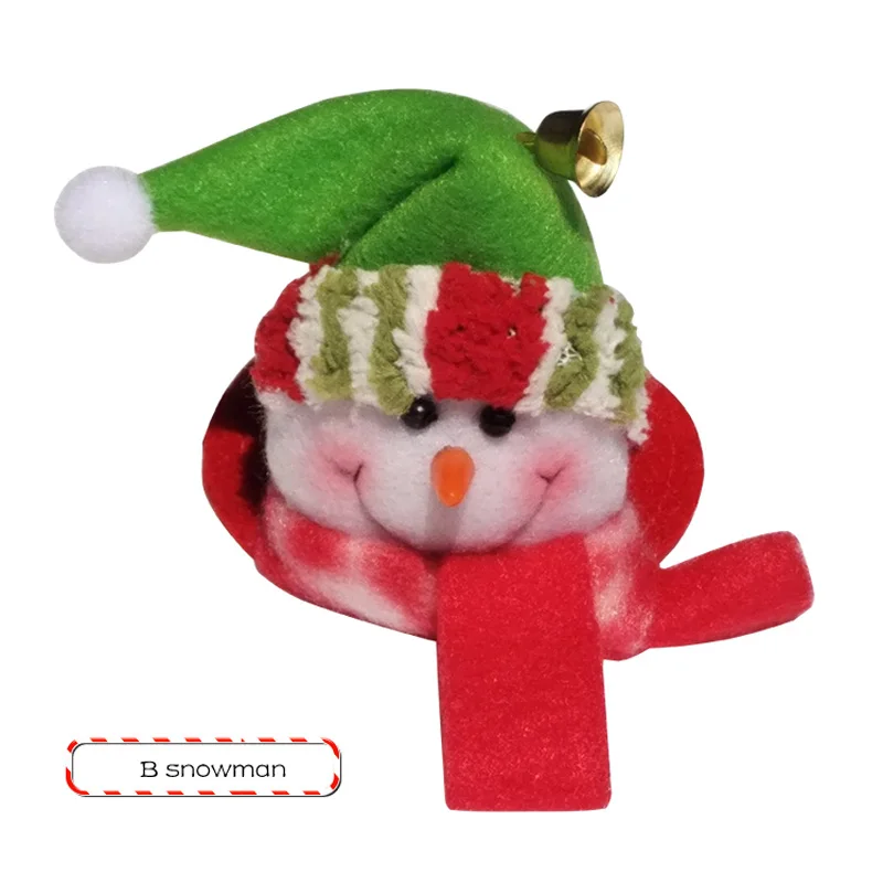 1 шт круглые подставки для рождественской вечеринки подстаканник Санта Клауса