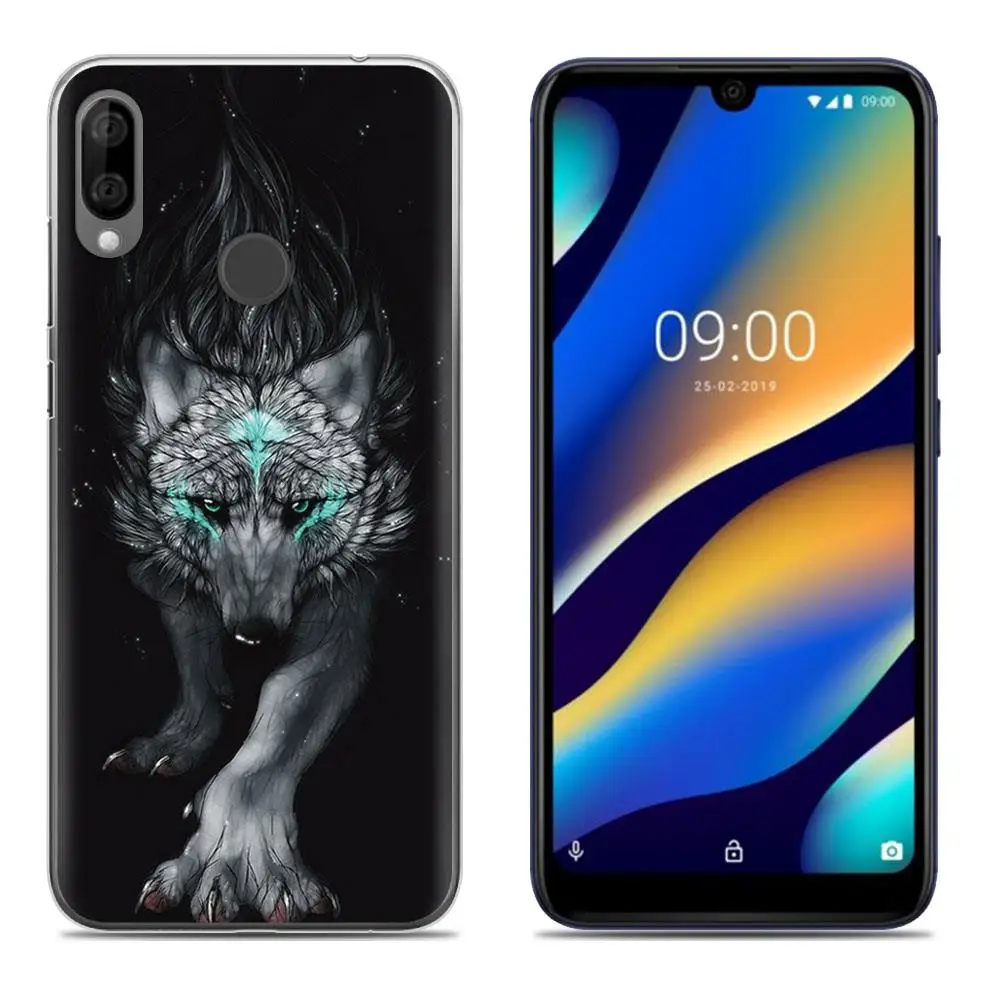 17 Задняя крышка для телефона Wiko View 3 Lite 6,09-дюймовый Стильный дизайнерский чехол для телефона разноцветный окрашенный мягкий чехол для телефона - Цвет: 17