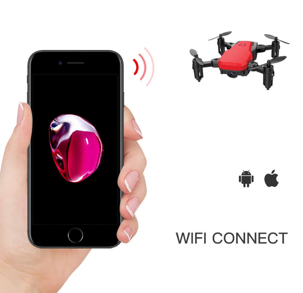 Складной трансформируемый вертолетик на WiFi Радиоуправляемый мини-Дрон