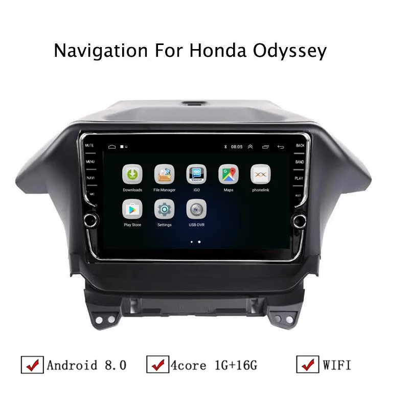 10.1&quot Android 8.1 car GPS navigation For Honda Odyssey 2009 2010 2011 2012-2014 Car Radio Stereo Head Unit Top Accessories | Автомобили