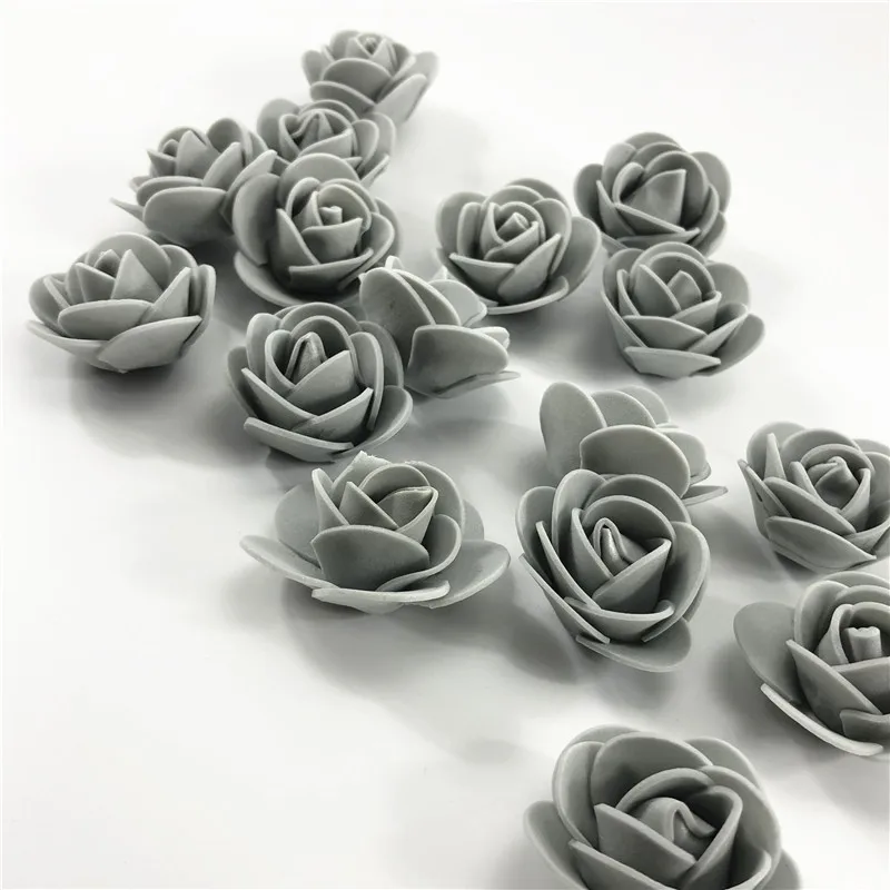 200pcs rose Розовые аксессуары в виде мишки, пенопластовая форма для Мишки, сделай сам, украшения ручной работы на День святого Валентина, Рождественский, свадебный подарок - Цвет: 200pcs rose