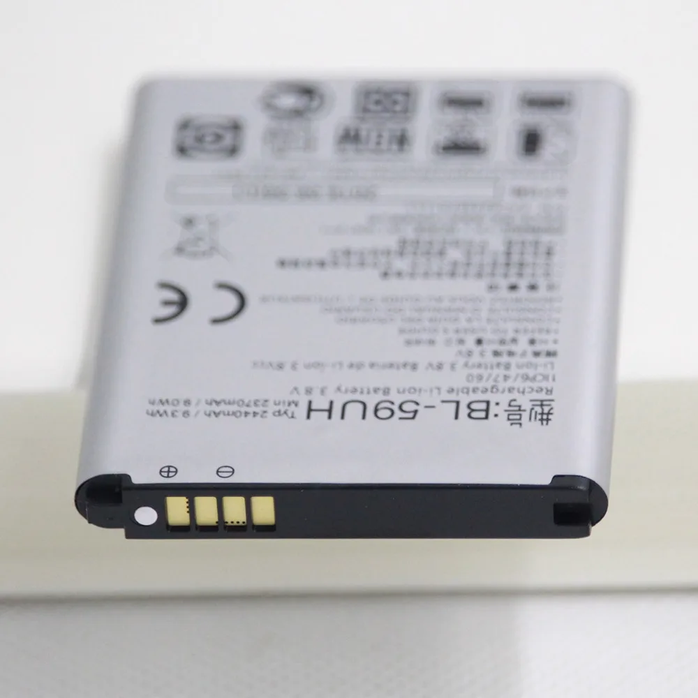 ISUNOO BL 59UH мобильный внутренняя Батарея для LG G2mini D618 D620 D620R D620K D410 D315 F70 2440 мА/ч BL59UH