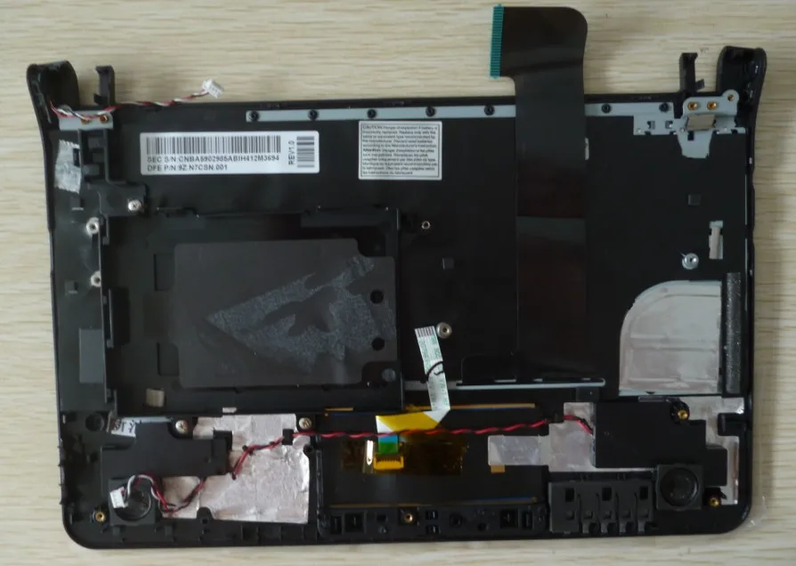 Новая бесплатная доставка для Samsung NP NC110 NC108 NC210 NC208 пластик верхней крышки Plamrest