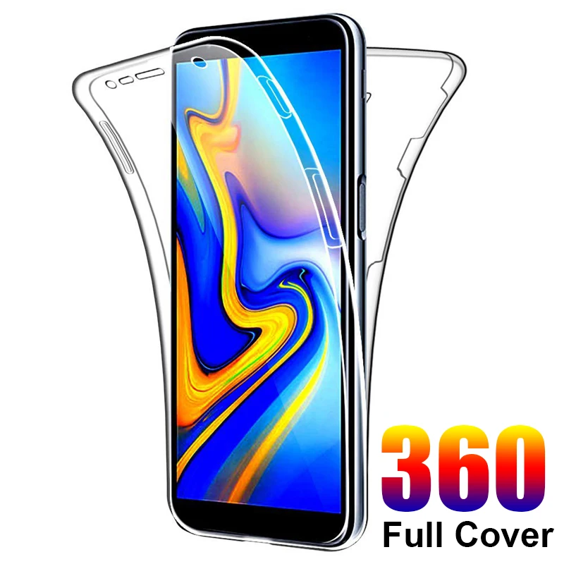 Прозрачный мягкий чехол из ТПУ с полным покрытием на 360 градусов для Huawei P9 P10 P8 Plus