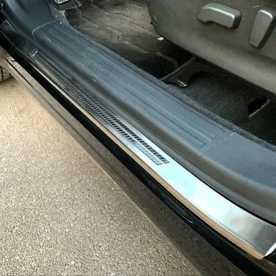 Наружная Накладка на порог двери из нержавеющей стали 4 шт. для Subaru Forester