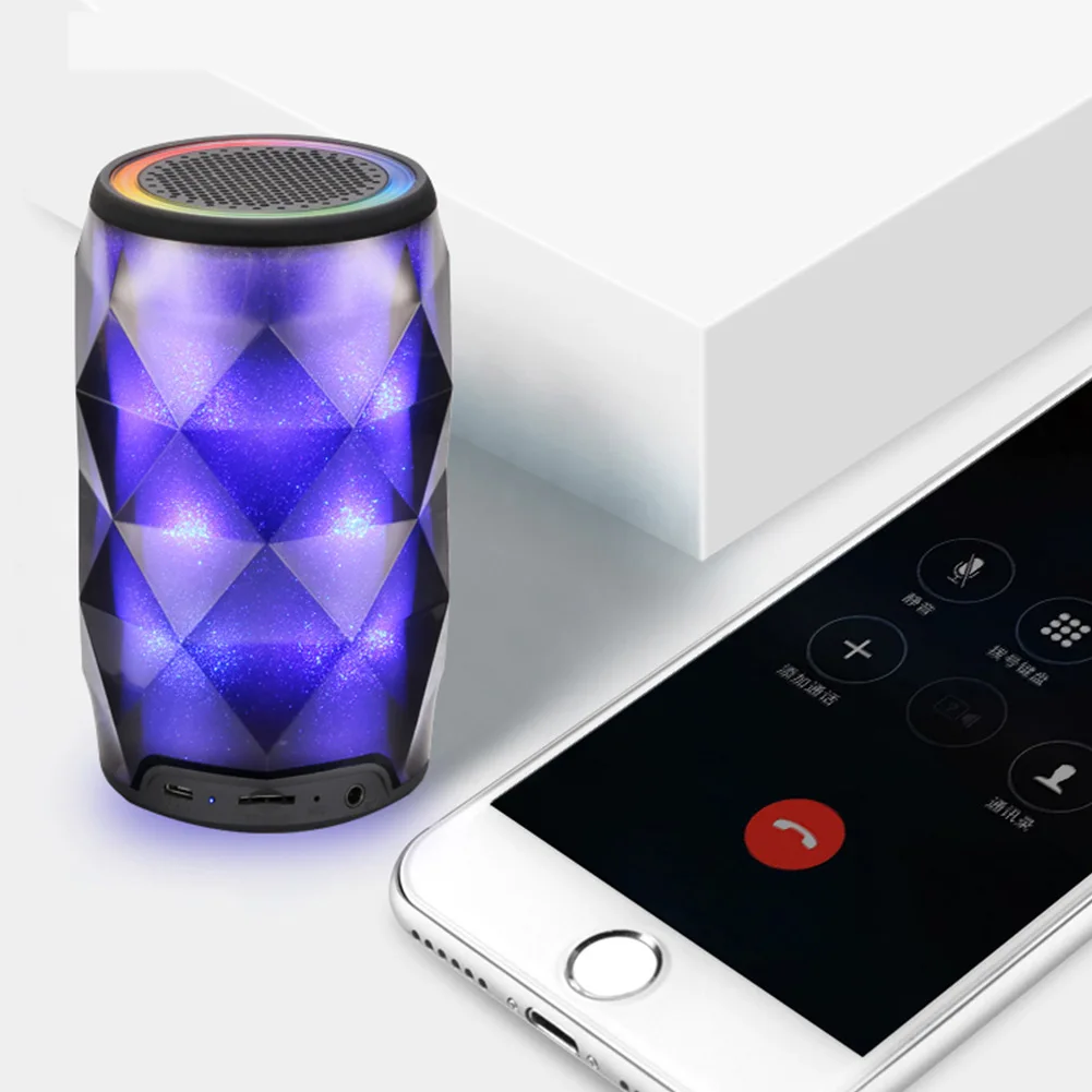 Etmakit Can Shape Bluetooth Speaker Black Portable Wireless для автомобильного телефона NK Shopping|Портативные