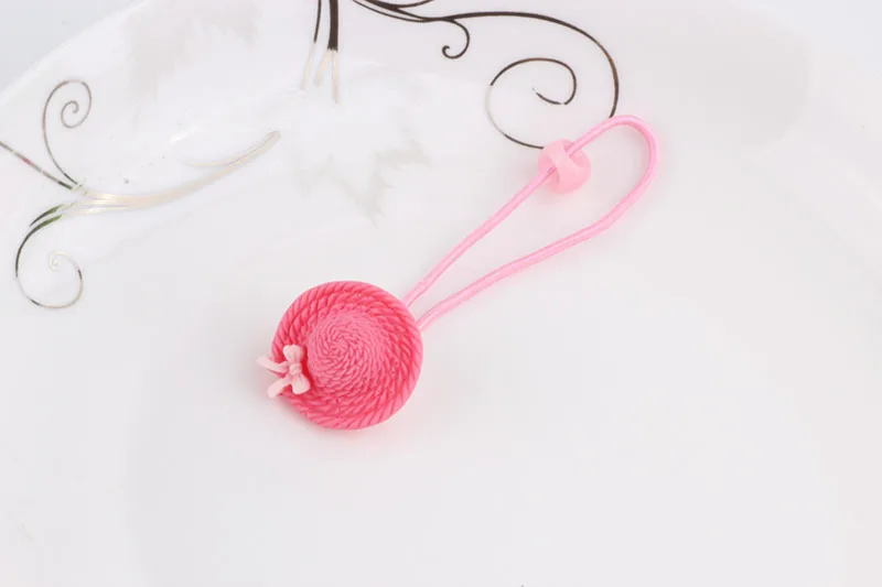 Новый Детский милый головной убор с бантиком и веревкой для волос маленьких