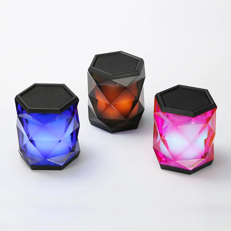 LinkFace красочный изменяющий динамик LED Мини Портативный беспроводной Bluetooth