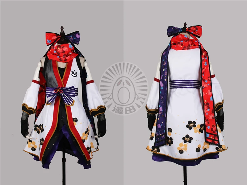 Костюм для косплея Rin Hoshizora Love Live ниндзя красный костюм носки B| |