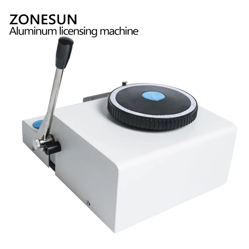 ZONESUN 52 персонаж ручной собачий тег машина Металлическая Тиснение ID карта