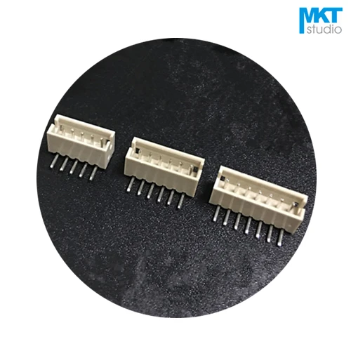 

1000Pcs ZH1.5 1.5mm Pitch Right Angle Pin Male Pin Header Wafer 5P 6P 7P