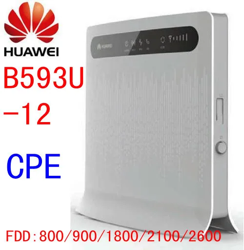 Разблокированный роутер huawei 4g rj45 B593 маршрутизатор 12 В Wi Fi 4G LTE wifi Роутер порт lan 4g|4g