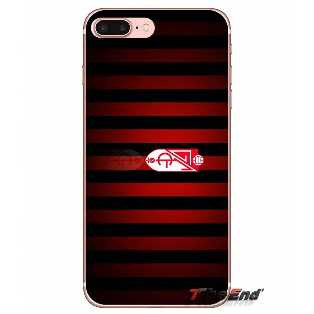 Чехол для iPhone X 4 4S 5 5S 5C SE 6 6S 7 8 Plus Samsung Galaxy J1 J3 J5 J7 A3 A5 2016 2017 Granada CF с логотипом La Liga