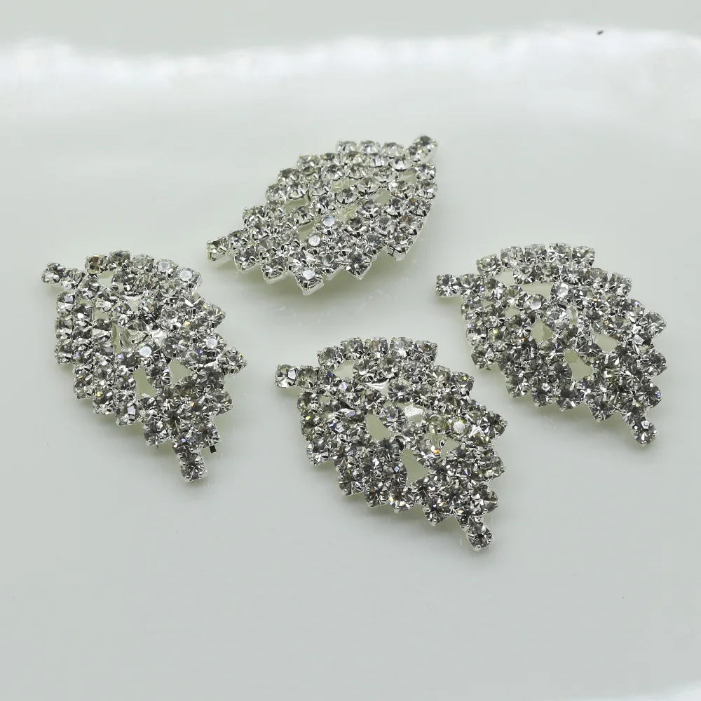 Fashin Новинка 5 шт./лот потрясающая прозрачная Серебряная пуговица с кристаллами
